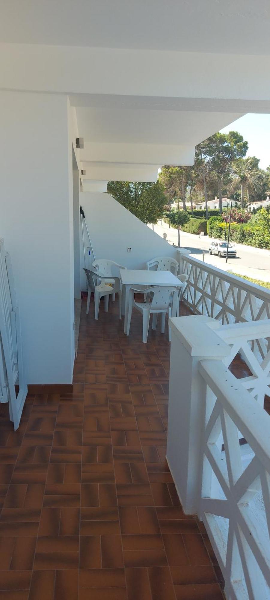 Apartamento En Playa Santo Tomas 1-5 Es Migjorn Gran Bagian luar foto